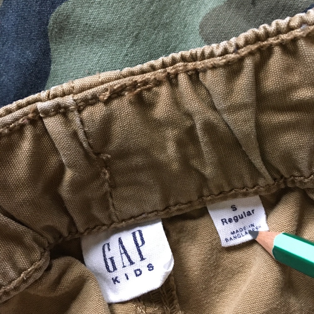 Bundle Boy Jogger Pants Set - Denim, Tan, Camo S Gap - Picture 9 of 16